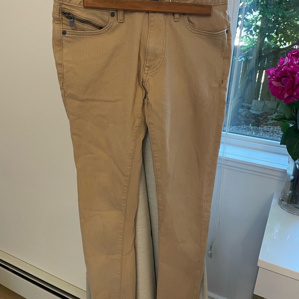 Tan Armani exchange Straight-Leg Jeans